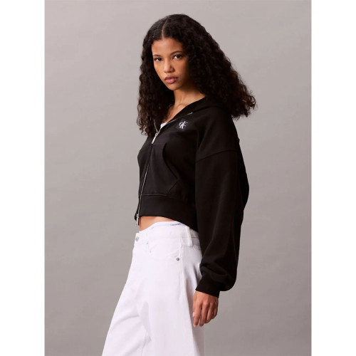 Calvin Klein Γυναικεία ζακέτα Terry Cotton Sweatshirt